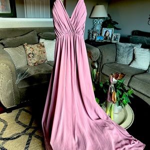 Long dress beautiful flowing